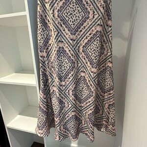 Elegant Patterned Women's Skirt